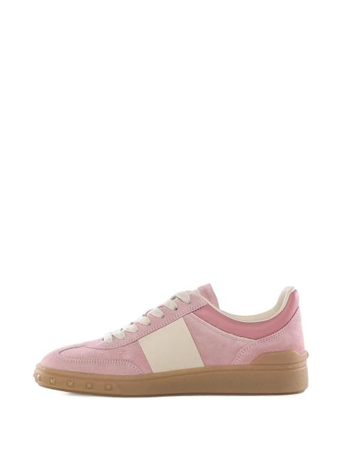 Valentino Garavani panelled studded sneakers - Pink