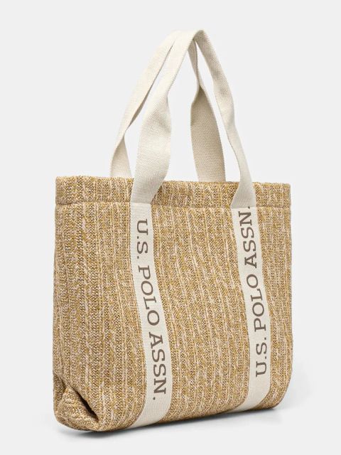 U.S. Polo Assn. torebka Pool kolor beżowy BEU2P8692WP5