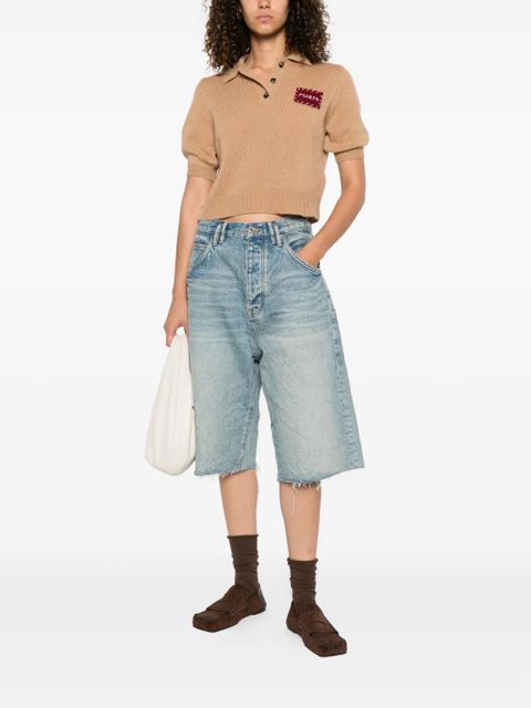 Marni patch-pocket polo-neck top - Neutrals - zdjęcie produktu nr 2