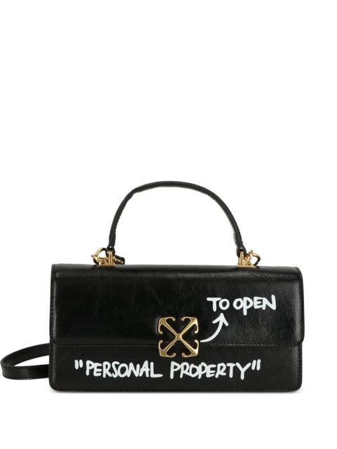 Off-White Arrows logo-plaque tote bag - Black - zdjęcie produktu nr 1
