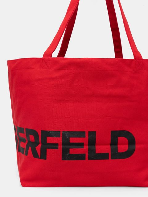 Karl Lagerfeld torebka K/ESSENTIAL kolor czerwony A1W50060