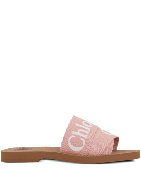 Chloé Woody slides - Pink - zdjęcie produktu nr 1