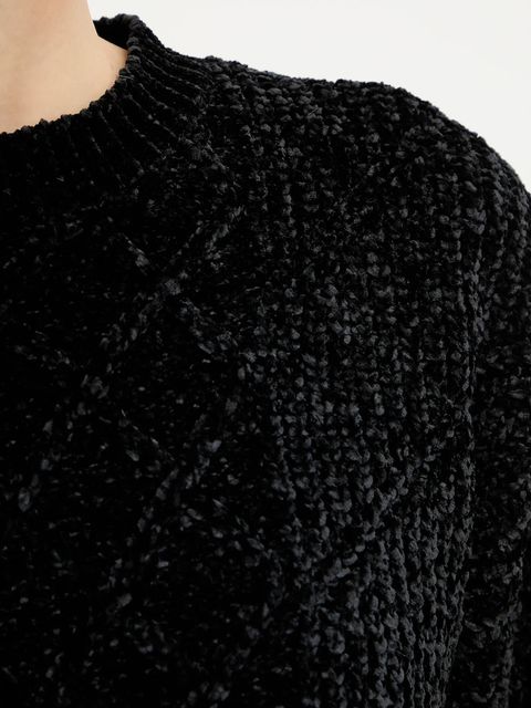 Armani Exchange sweter damski kolor czarny ciepły XW000782 AF16685