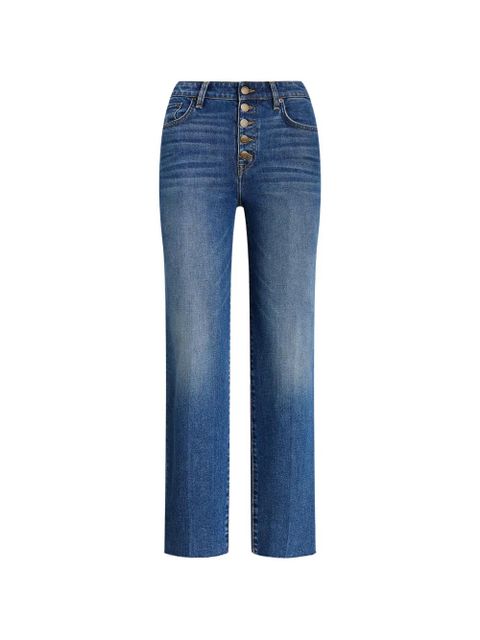 Lauren Ralph Lauren button frayed jeans - Blue - zdjęcie produktu nr 1