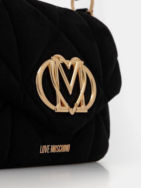 Love Moschino torebka kolor czarny JC4317PP0NKE0000