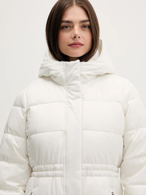 Hollister Co. kurtka kolor beżowy zimowa KI344-5068-100 - zdjęcie produktu nr 2