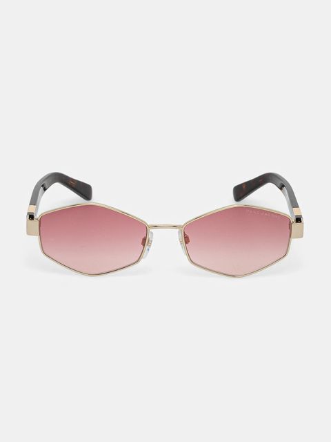 Marc Jacobs okulary przeciwsłoneczne damskie kolor różowy MARC 496/S - zdjęcie produktu nr 2