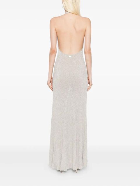TOM FORD metallic knit dress - Neutrals