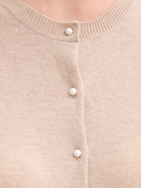 United Colors of Benetton sweter wełniany damski kolor beżowy lekki 1002D501U