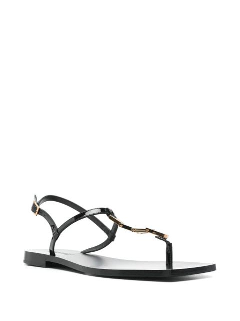 Versace V-chain sandals - Black - zdjęcie produktu nr 2