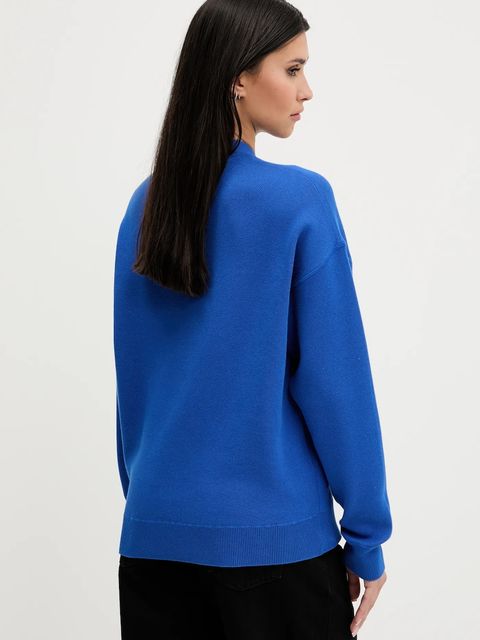 Hugo Blue sweter bawełniany Seted_B - zdjęcie produktu nr 2