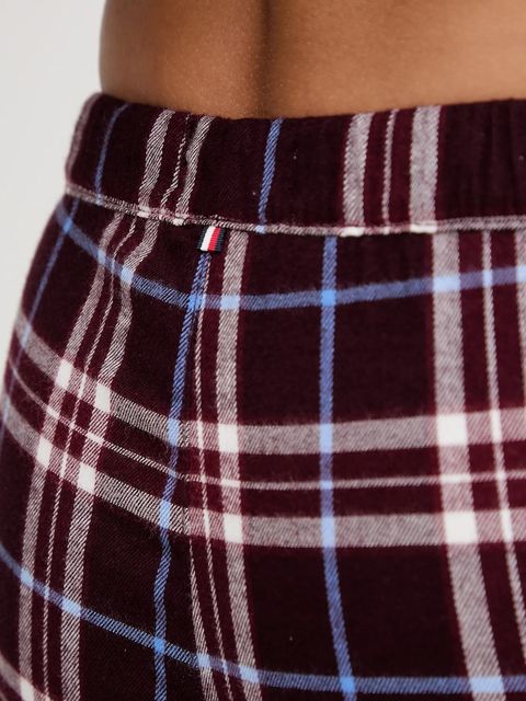 Tommy Hilfiger piżama damska kolor bordowy UW0UW06158
