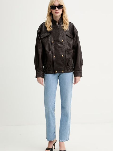 Bardot kurtka skórzana