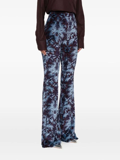 ETRO abstract-pattern trousers - Blue - zdjęcie produktu nr 2