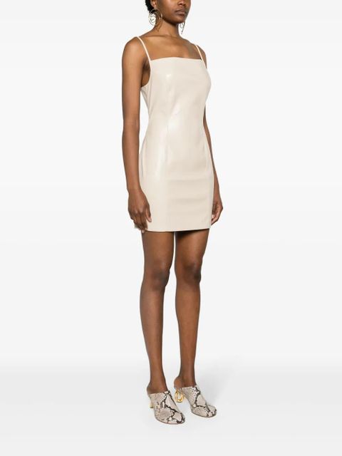 Nanushka Jorie slip minidress - Neutrals