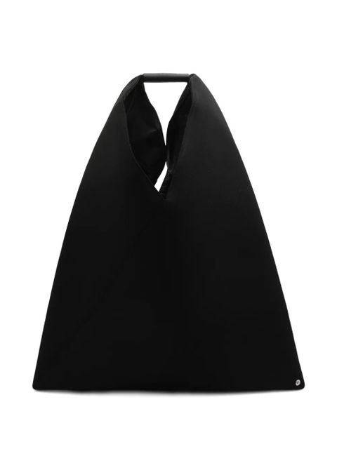 MM6 Maison Margiela triangular handle tote bag - Black - zdjęcie produktu nr 2