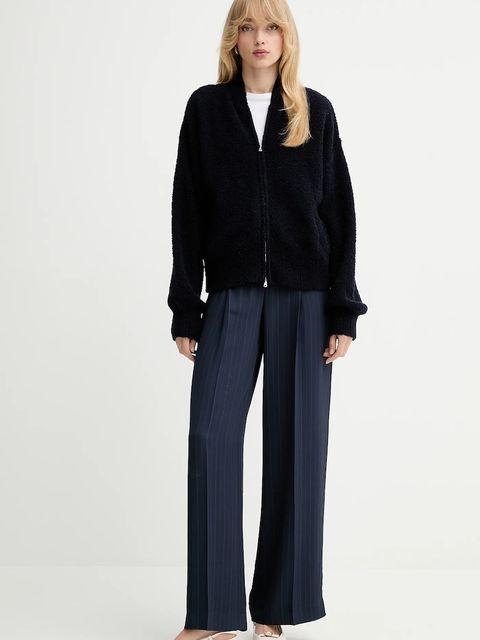 Marella kardigan damski kolor granatowy 2523906044200