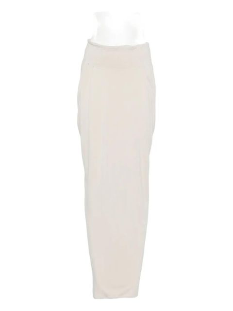 ENTIRE STUDIOS Tide draped maxi skirt - Grey