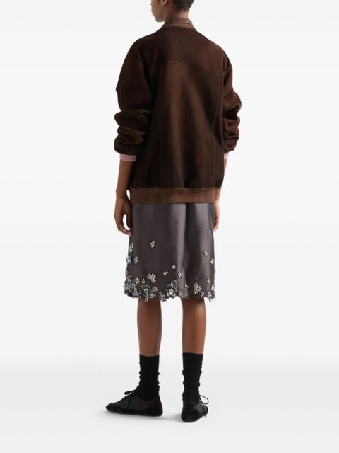 Prada suede jacket - Brown