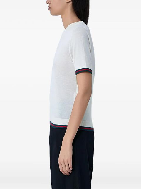 Gucci crew-neck T-shirt - Neutrals - zdjęcie produktu nr 2