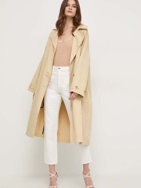 Patrizia Pepe płaszcz bawełniany