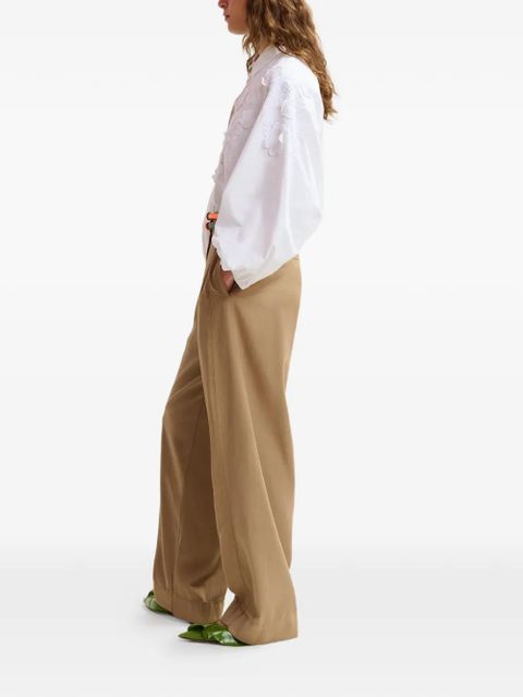 Essentiel Antwerp side-pocket trousers - Brown