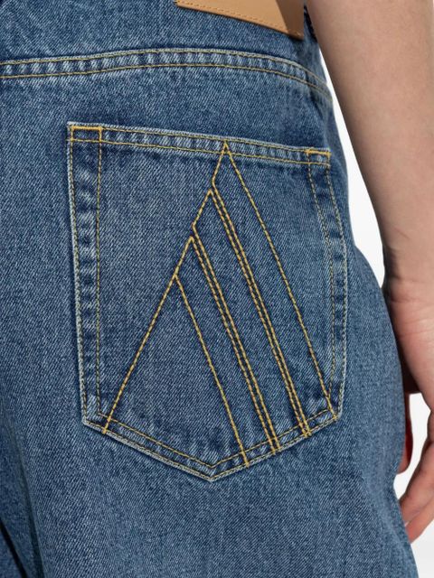 The Attico cropped jeans - Blue - zdjęcie produktu nr 2