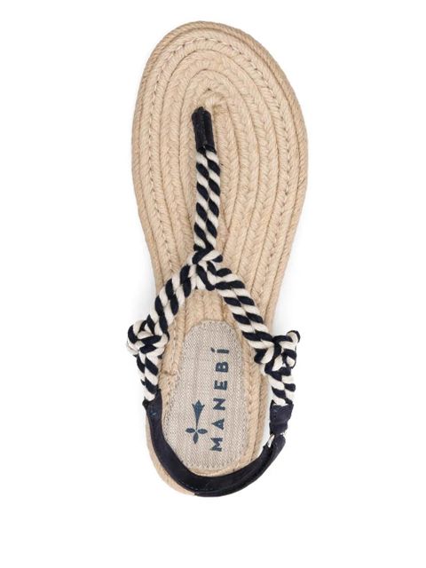 Manebi Yucatan sandals - Blue