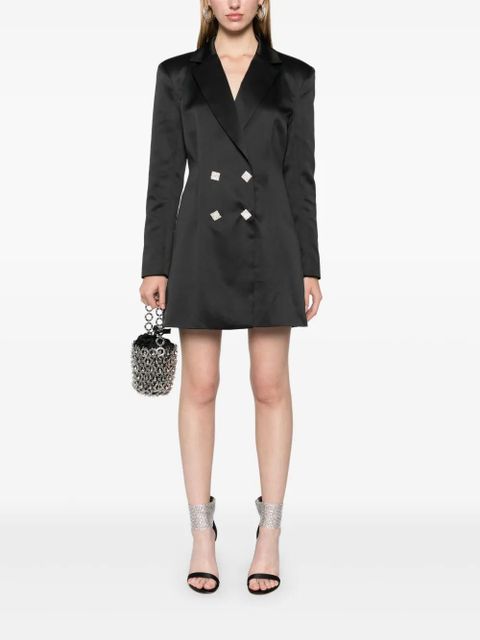 ROTATE BIRGER CHRISTENSEN satin mini dress - Black - zdjęcie produktu nr 2