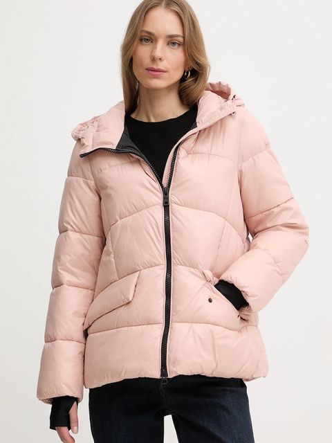 Geox kurtka SERILDA kolor różowy zimowa W5628F T3121 - zdjęcie produktu nr 1