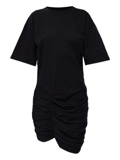 Balmain ruched-detail T-shirt dress - Black - zdjęcie produktu nr 1