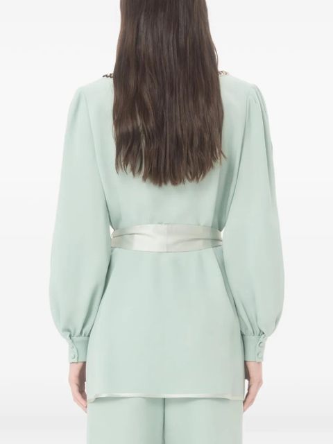 Valentino Garavani embroidered-detail blouse - Green