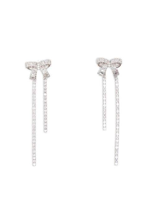Maje bow-motif earrings - Silver - zdjęcie produktu nr 1