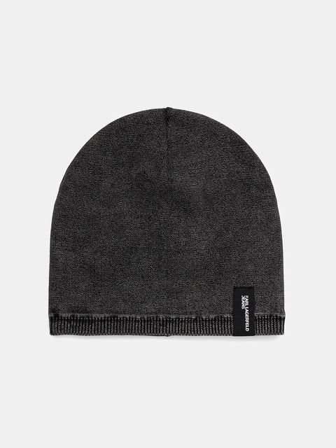 Karl Lagerfeld Jeans czapka bawełniana - zdjęcie produktu nr 1