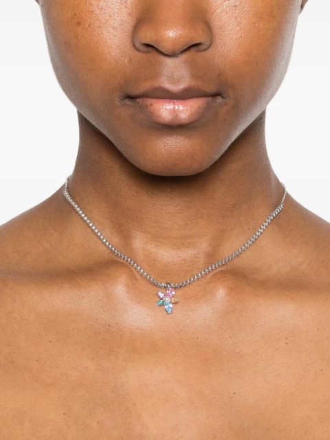 Swarovski x Ariana Grande flower-pedant necklace - Silver - zdjęcie produktu nr 2