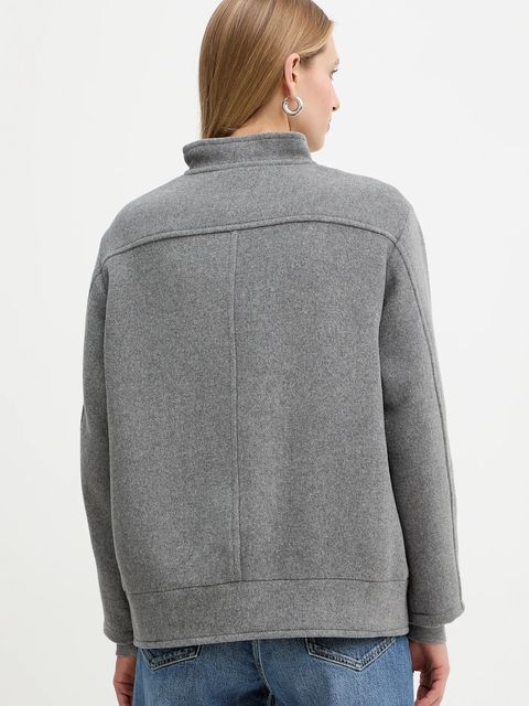 Marella kurtka z dodatkiem wełny Emme by Marella kolor szary przejściowa 2525086072200