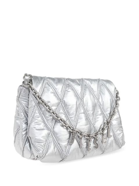 Diesel Charm-D shoulder bag M - Grey