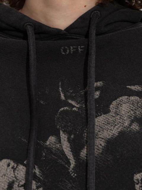 Off-White graphic print hoodie - Black
