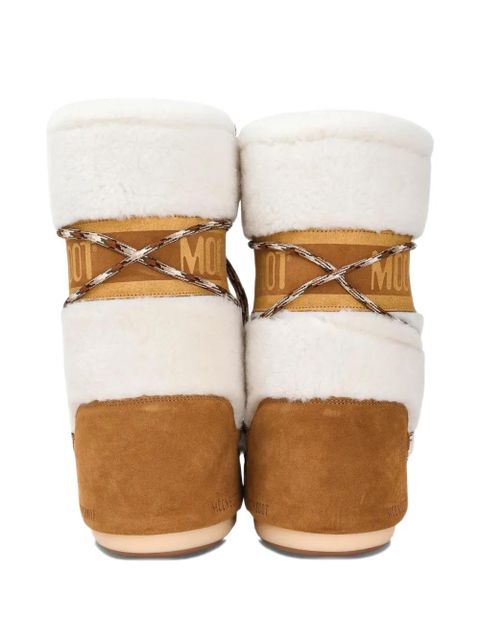 Moon Boot Lab69 Icon logo lace-up boots - Brown