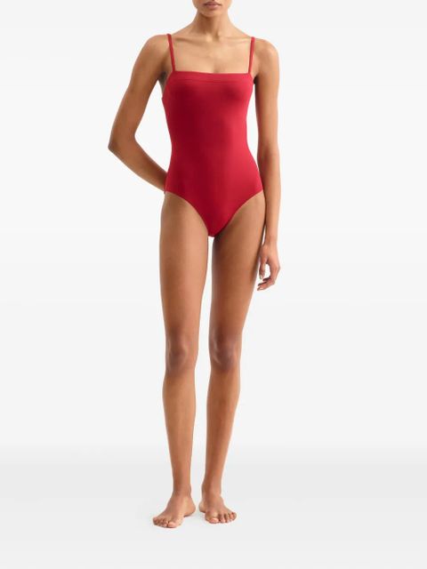 ERES Aquarelle square-neck swimsuit - Red