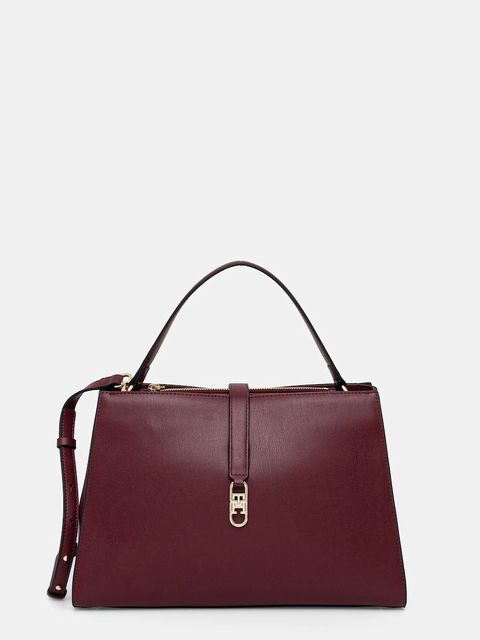 Tommy Hilfiger torebka kolor bordowy AW0AW17724 - zdjęcie produktu nr 1