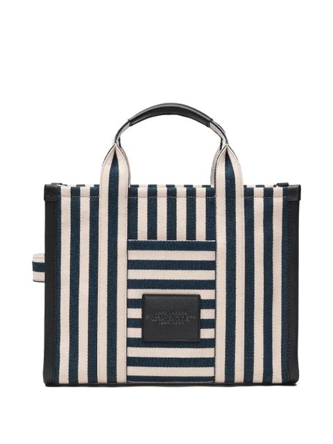 Marc Jacobs medium The Stripe canvas tote bag - Blue - zdjęcie produktu nr 2