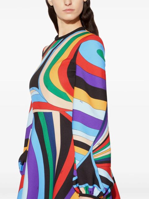 PUCCI Iride-print mini dress - 17