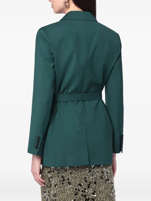Max Mara belted blazer - Green