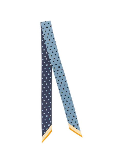 FENDI polka-dot-print scarf - Blue - zdjęcie produktu nr 1