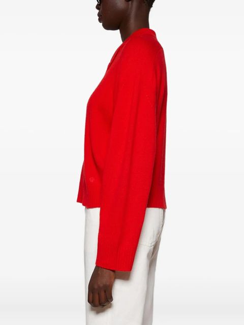 LouLou de Saison Homere buttoned-collar polo tops - Red