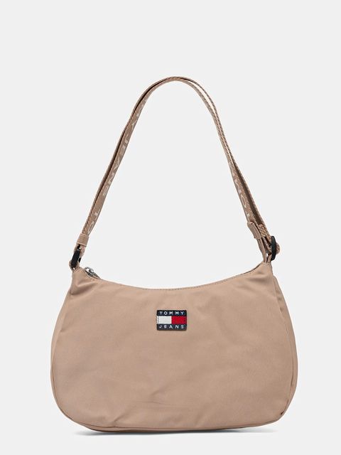 Tommy Jeans torebka kolor beżowy AW0AW17888 - zdjęcie produktu nr 1