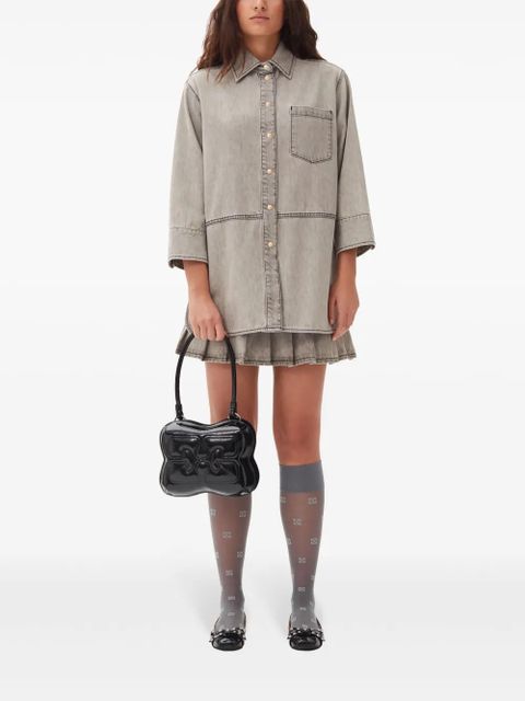 GANNI denim shirt - Grey - zdjęcie produktu nr 2