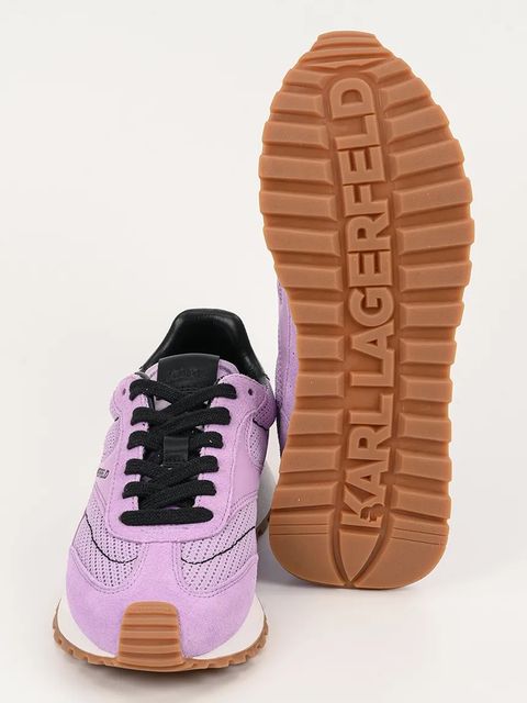 Karl Lagerfeld sneakersy KAIRO damskie kolor fioletowy KL61124E