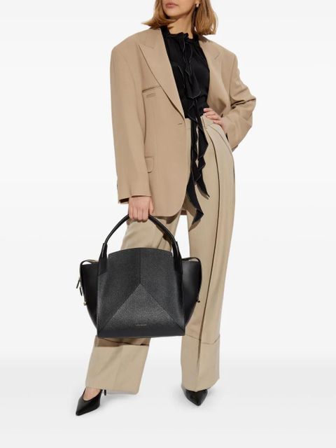 Victoria Beckham ruffle-detailing blouse - Black - zdjęcie produktu nr 2